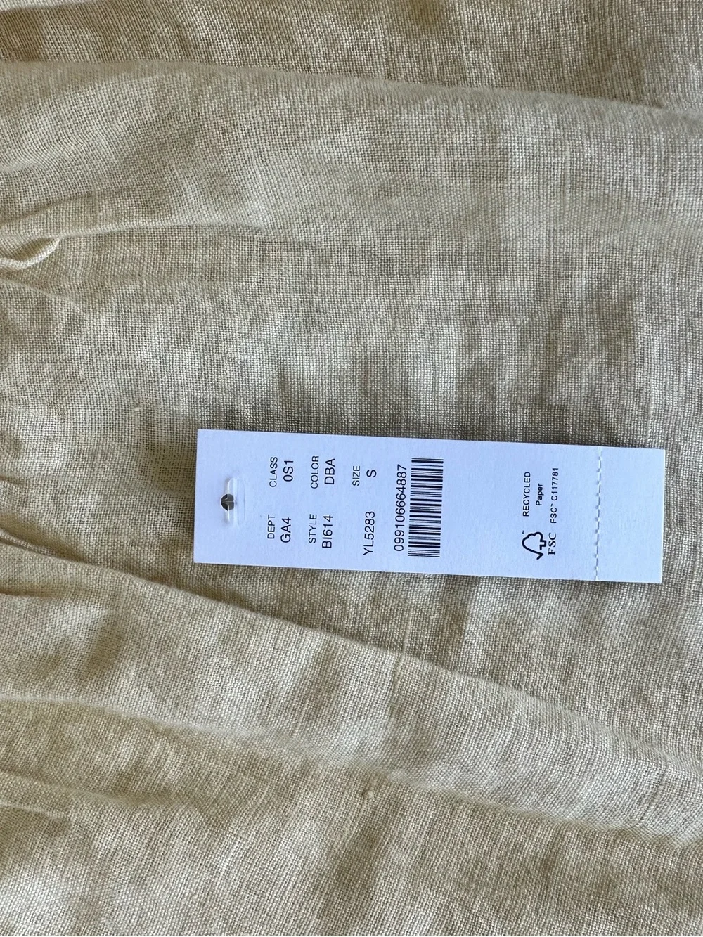 J. Crew Yellow High-Low Slip Dress